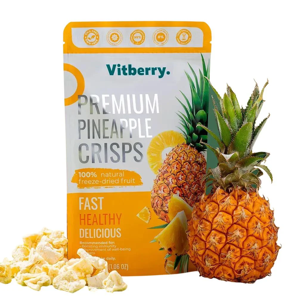 image for Био сублимированный ананас Vitberry, 30 г foto