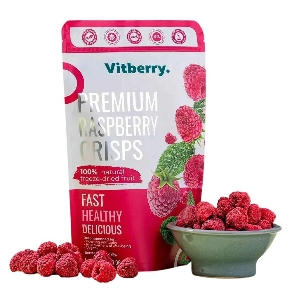 image for Био сублимированная малина Vitberry, 30 г foto