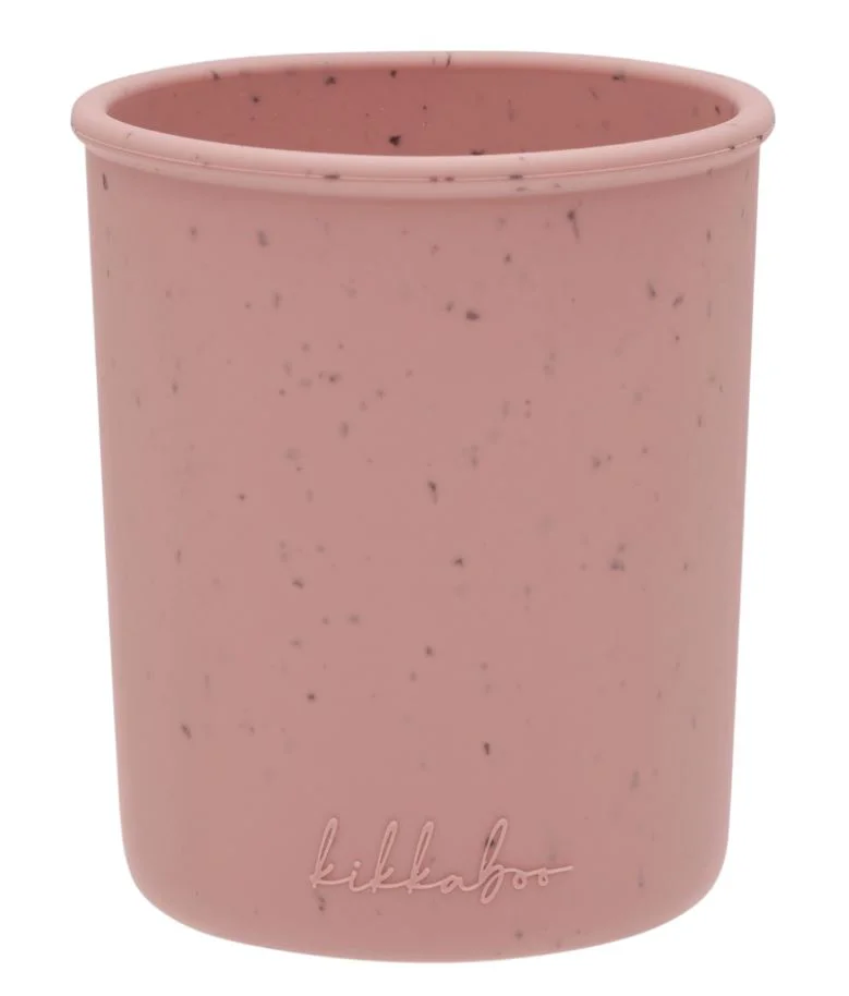 image for Cana din silicon KikkaBoo Platinum Blush (6+ luni) foto