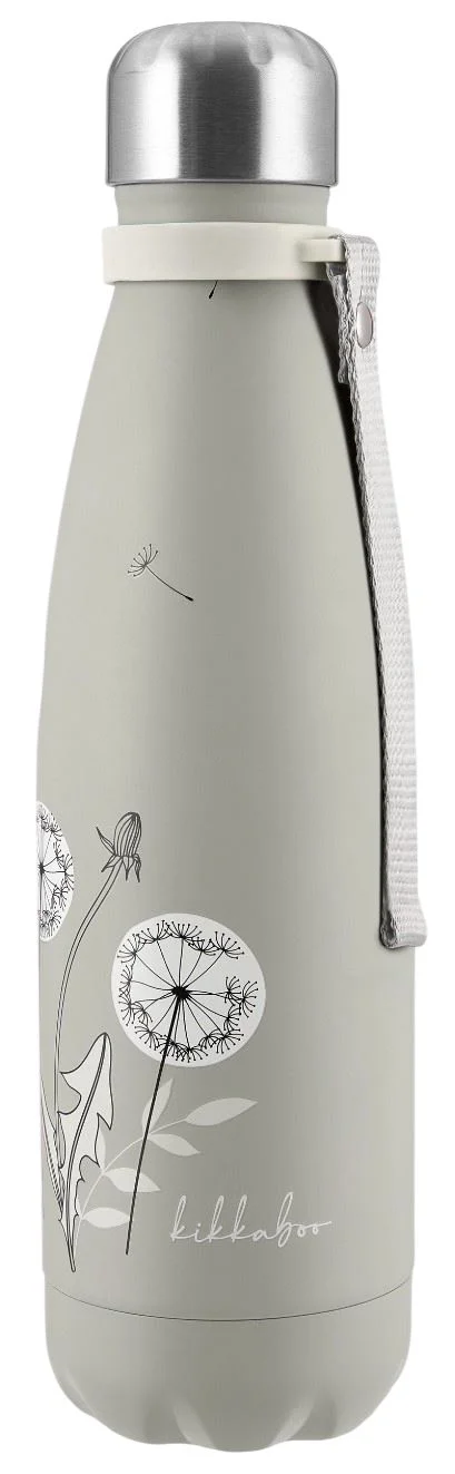 image for Termos din otel inoxidabil KikkaBoo Flora Sand, 500 ml foto