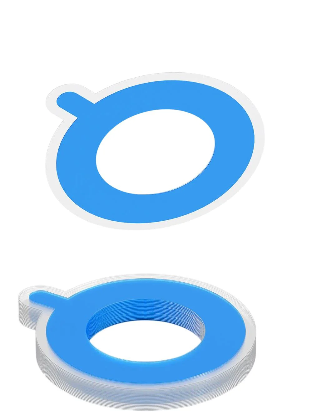 image for Autocolante de rezerva pentru termometrul inteligent Momcozy, 15 buc. foto