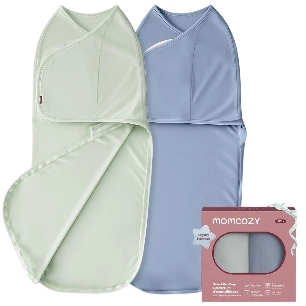 image for Система пеленания для новорожденных Momcozy Serenity, 2 шт. foto
