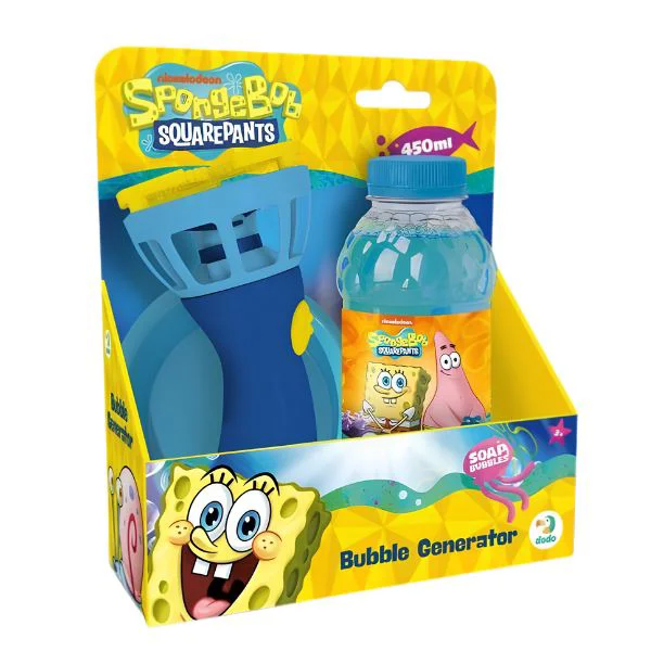 image for Aparat pentru bule de sapun Dodo Sponge Bob, 450 ml foto