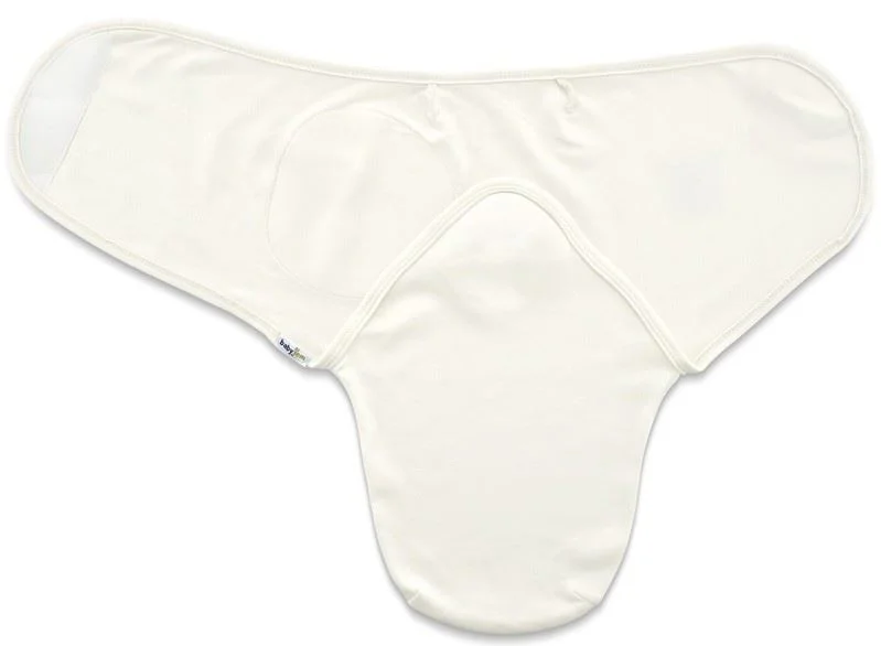 image for Система пеленания из хлопка BabyJem Swaddle Ecru foto