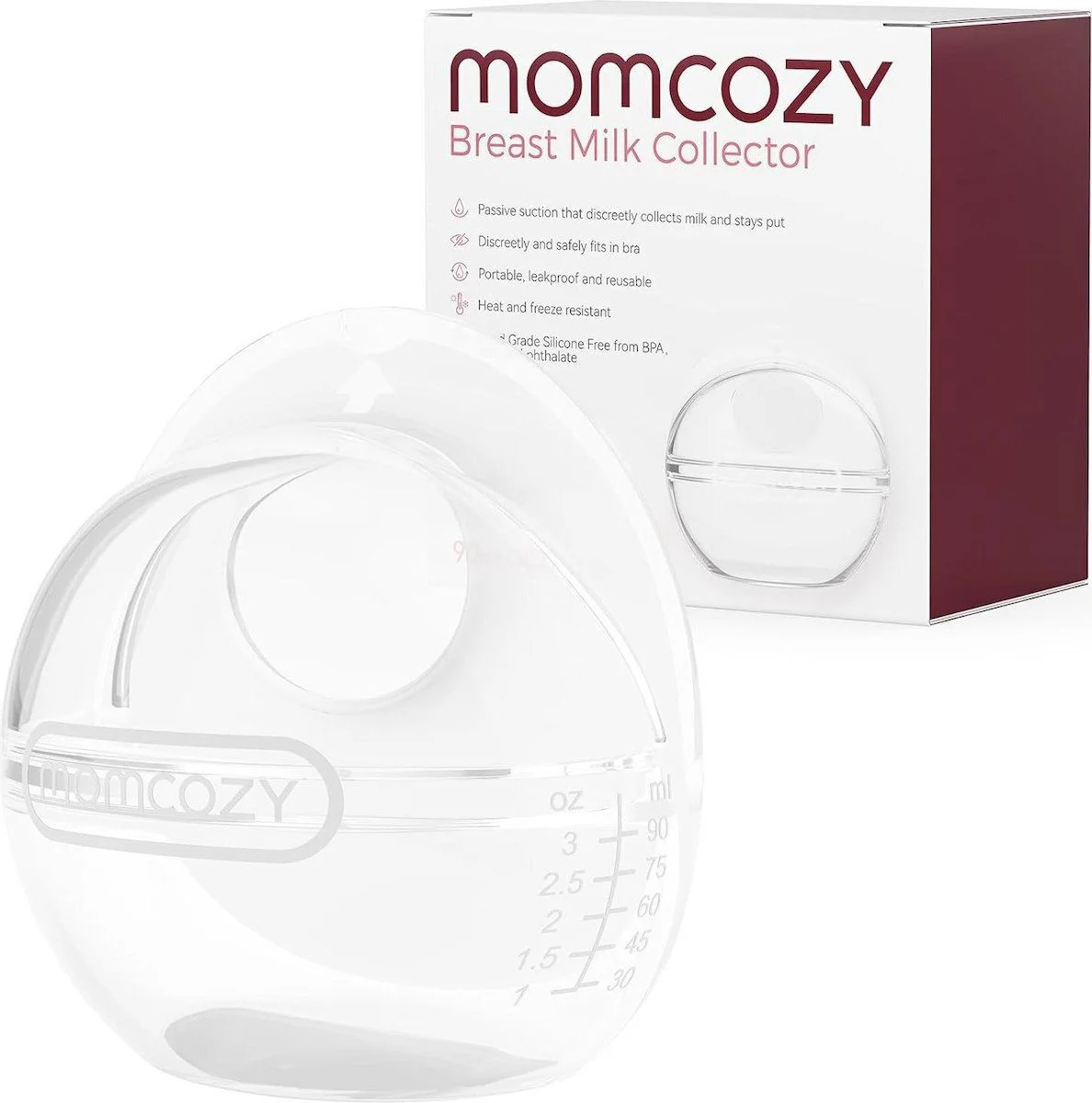 image for Colector pentru lapte matern reutilizabil Momcozy, 90 ml foto