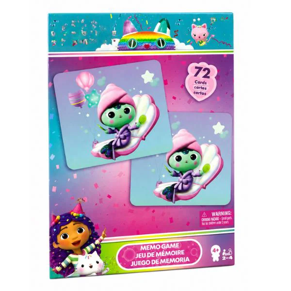 image for Joc de societate Memo Gabby's Dollhouse Spin Master foto