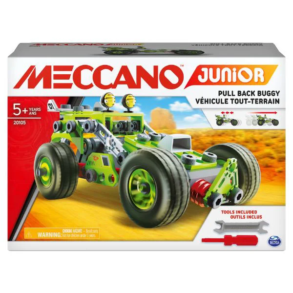 image for Конструктор с инерционным механизмом Meccano Junior «Багги», 138 эл. foto