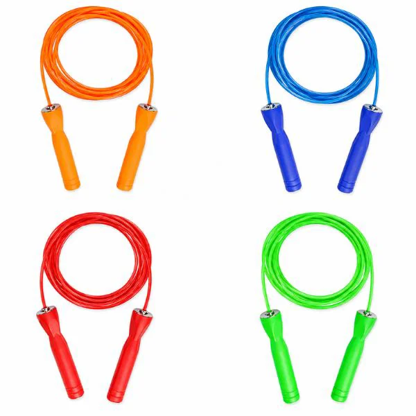 image for Coarda de sarit cu cablu metalic Toi-Toys, 280 cm, 4 modele foto