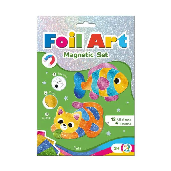 image for Set de creatie magnetic cu folie Dodo "Animale de companie" foto