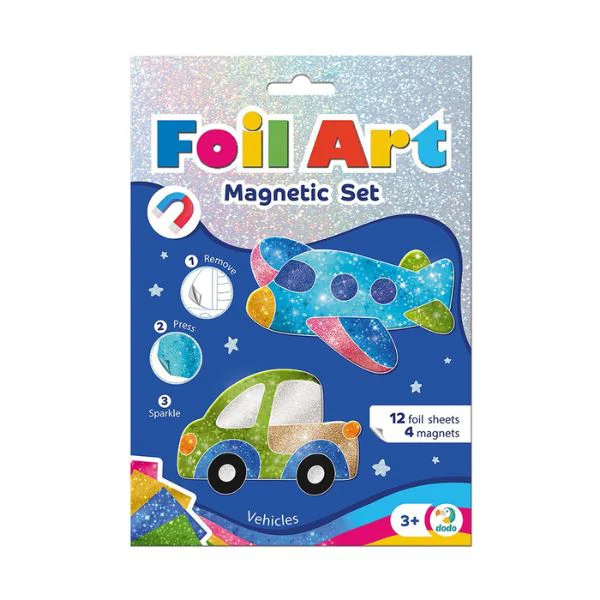 image for Set de creatie magnetic cu folie Dodo "Transport" foto