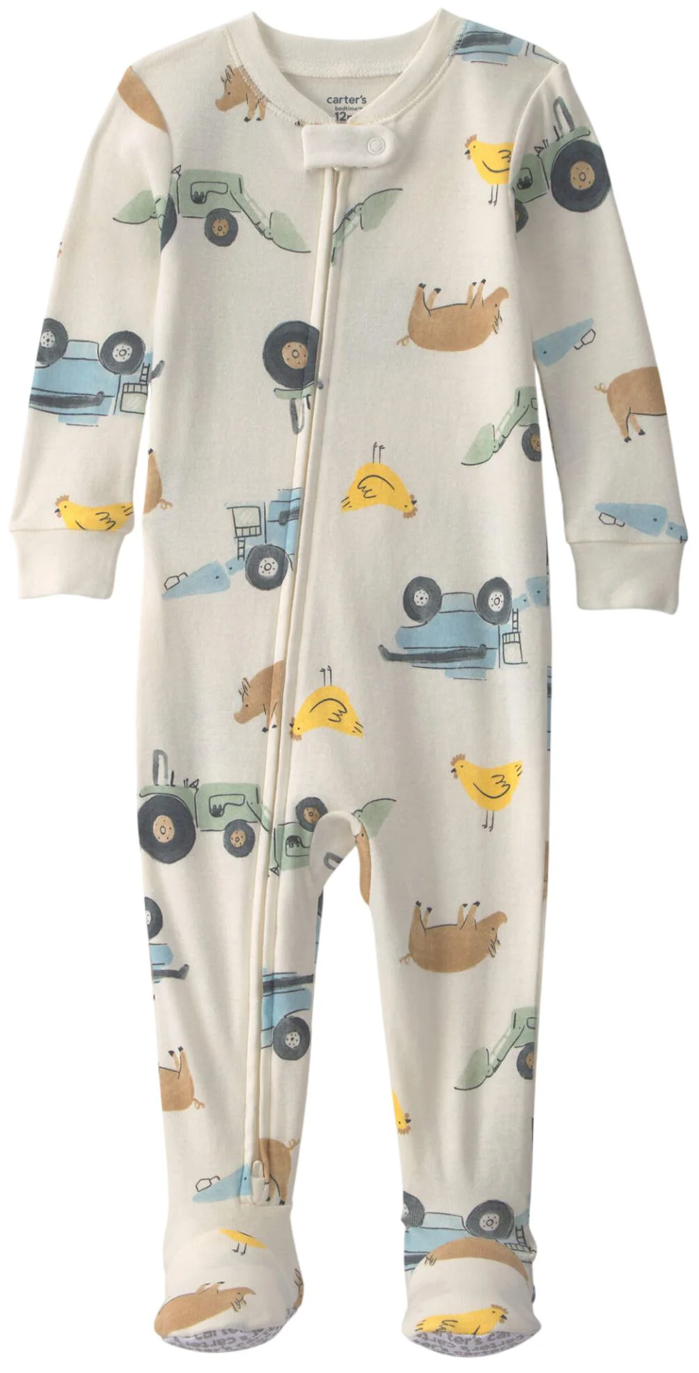 Carter's Pijama cu talpa din bumbac Farm foto