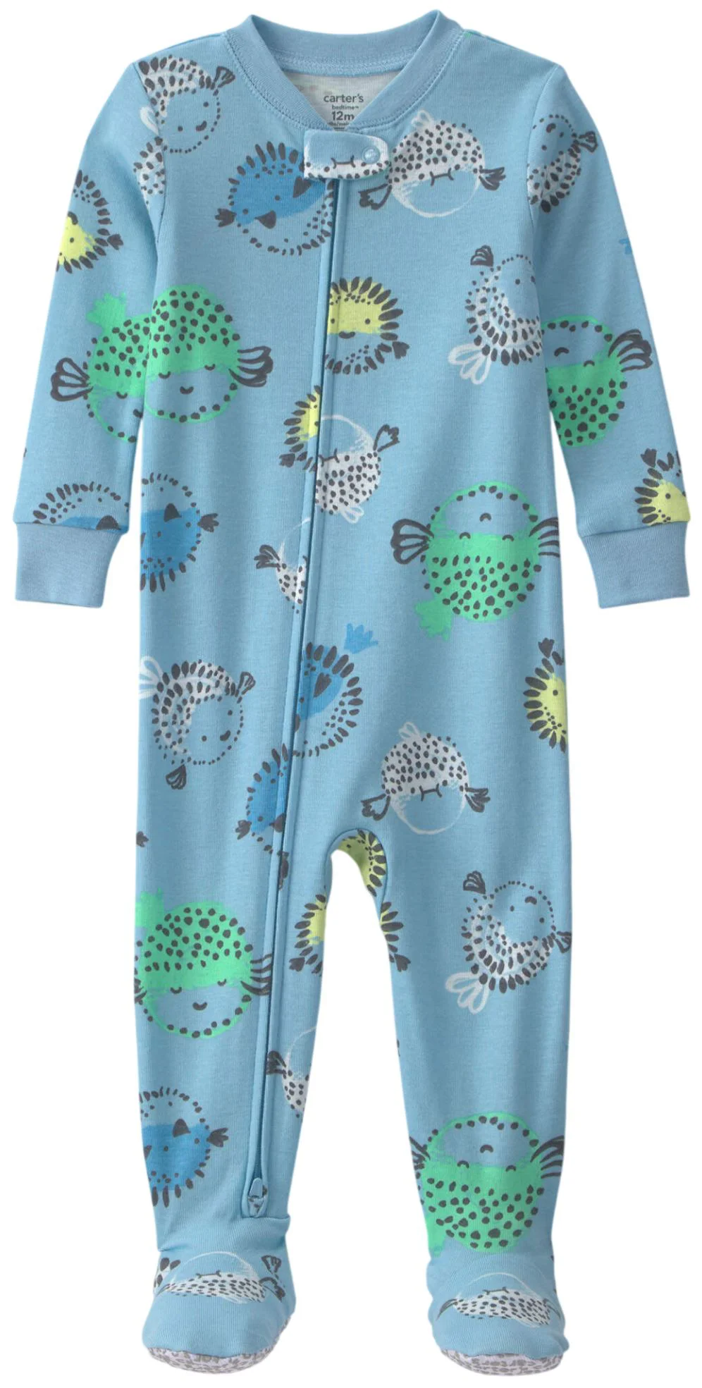 Carter's Pijama cu talpa din bumbac Pufferfish foto