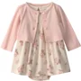 Carter's Set 2 piese Floral Print - rochita si cardigan foto