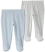 Carter's Set 2 perechi de pantaloni cu talpa Blue Stripes foto