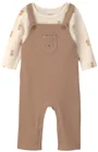 Carter's Set 2 piese Teddy Bear - salopeta si tricou cu maneca lunga foto