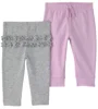 Carter's Набор из 2 пар штанов Pink & Grey foto