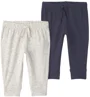 Carter's Set 2 perechi de pantaloni cu snur Blue & Grey foto