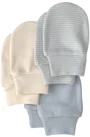 Carter's Set 3 perechi de manusi Blue & Ivory foto