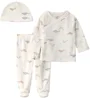 Carter's Set 3 piese Whale - bluza kimono, caciulita si pantaloni cu talpa foto