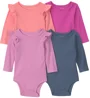 Carter's Набор из 4 боди с длинным рукавом Multi Bows foto