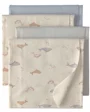 Carter's Set 4 paturele Whale & Stripes foto