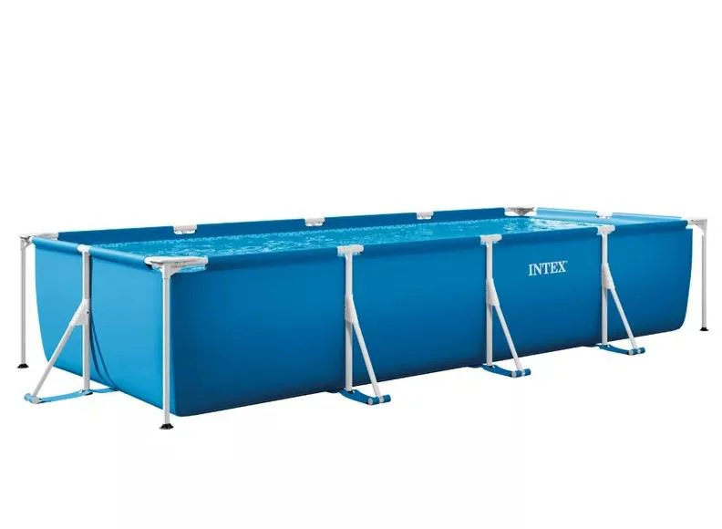 image for Piscina Intex Rectangular Frame cu cadru metalic, 7127 L, 450x220x84 cm foto