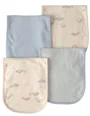 Carter's Set 4 lavete pentru umar Whale foto