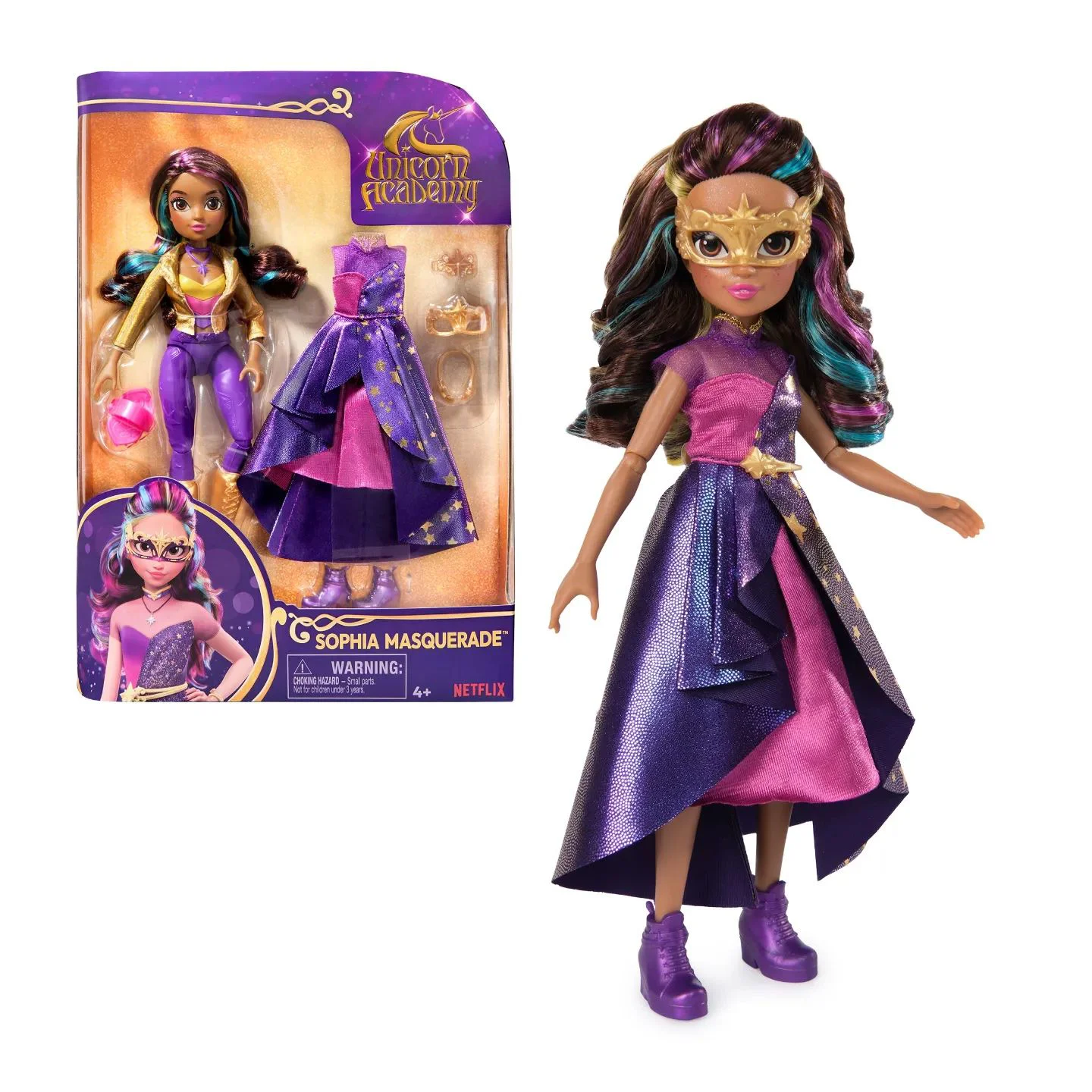 Set de joaca Spin Master Academia Unicornilor: Sophia si Balul Mascat" foto
