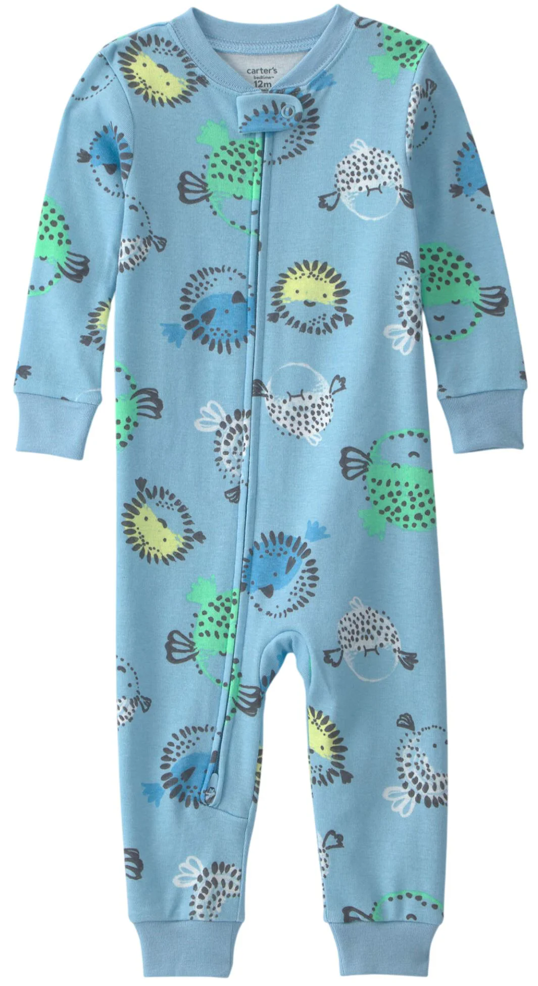image for Carter's Pijama din bumbac Pufferfish foto