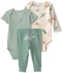Carter's Set 3 piese Dino - 2 body si pantaloni foto
