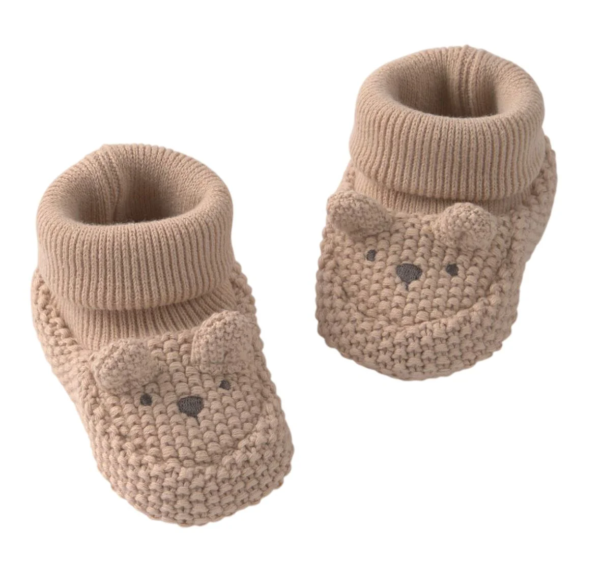 Carter's Botosei crosetati Brown Teddy foto