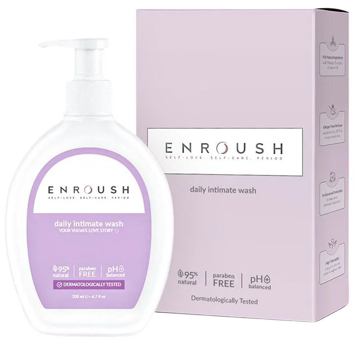 image for Gel pentru igiena intima Enroush Delicat, 200 ml foto