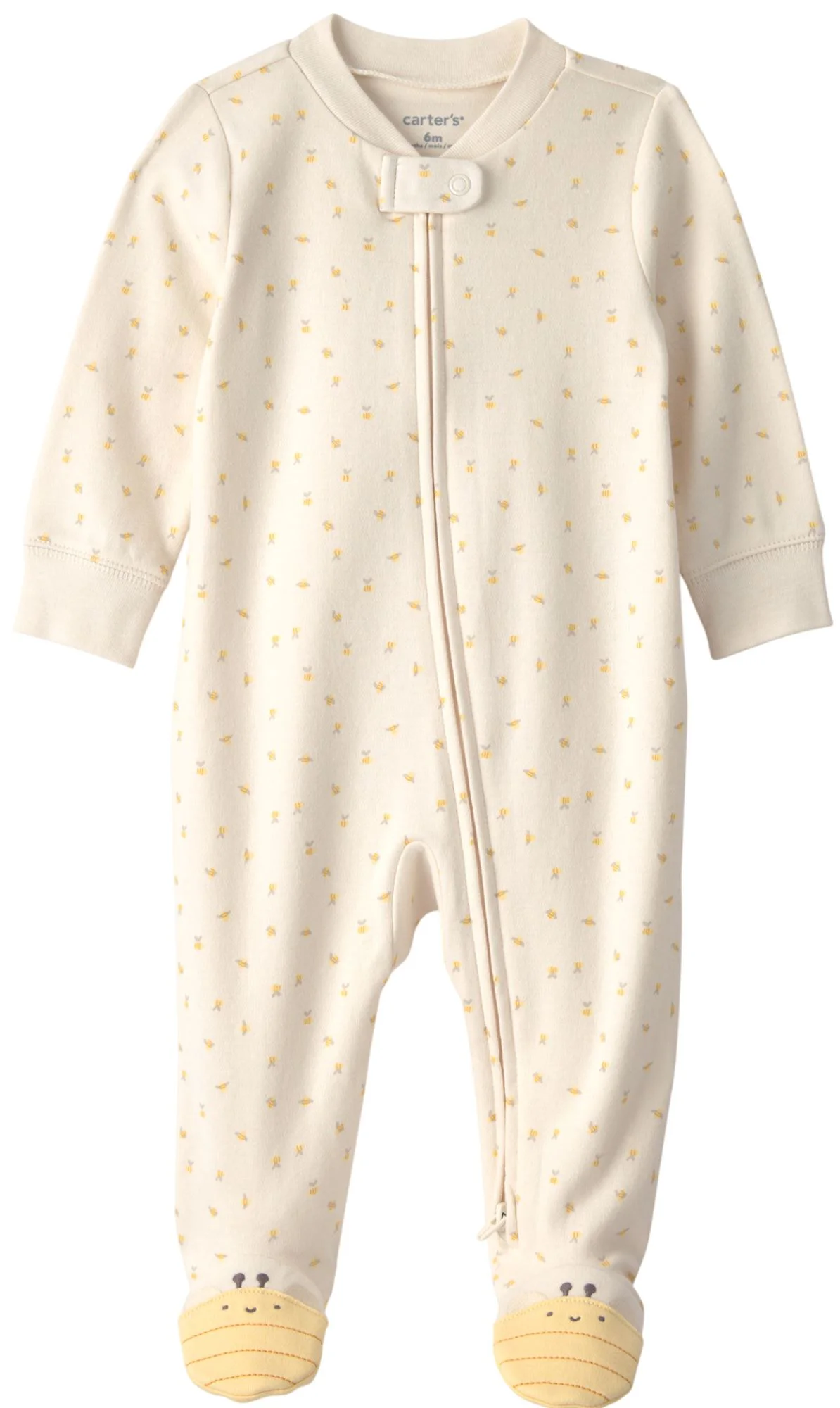 Carter's Pijama cu talpa din bumbac Cutie Bee foto