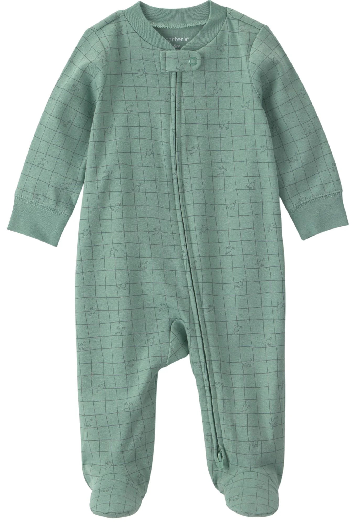 Carter's Pijama cu talpa din bumbac Dino foto