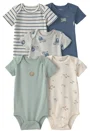 Carter's Set 5 body cu maneca scurta Safari foto