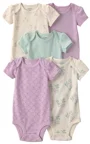 Carter's Набор из 5 боди с коротким рукавом Soft Floral Love foto