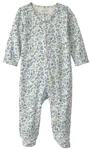 Carter's Pijama cu talpa din bumbac Floral Blueberry foto