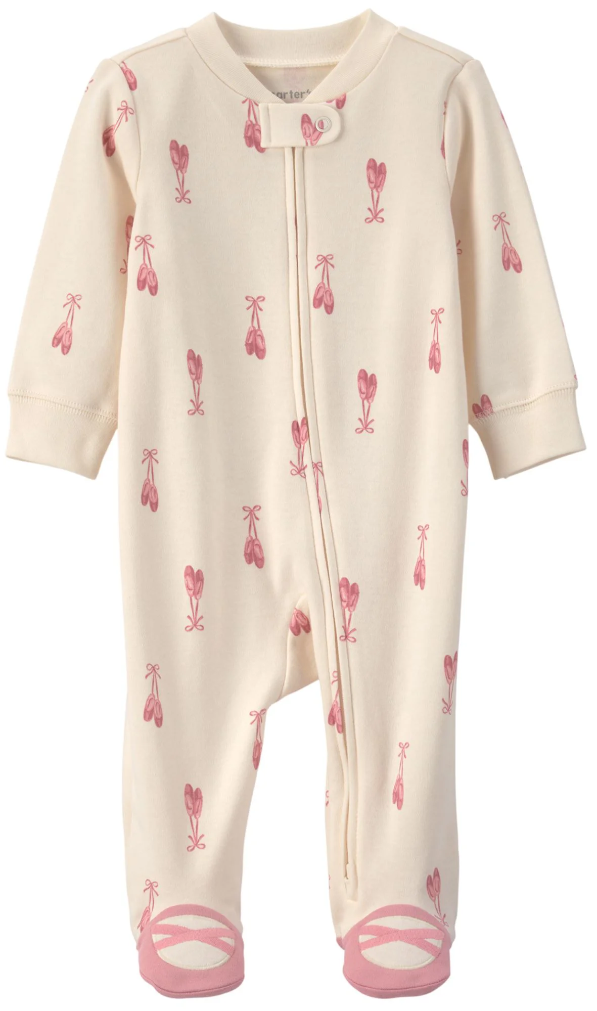 Carter's Pijama cu talpa din bumbac Ballet Princess foto