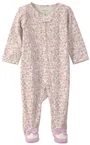 Carter's Pijama cu talpa din bumbac Mauve Floral foto