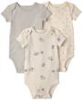 Carter's Set 3 body cu maneca scurta Elephant & Stripes foto