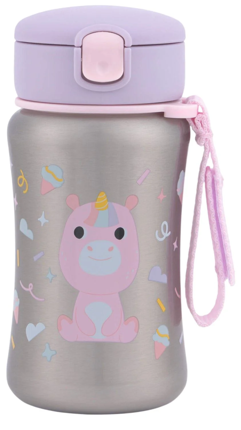 image for Sticla cu pai din otel inoxidabil Skip Hop Besties Squad Unicorn foto