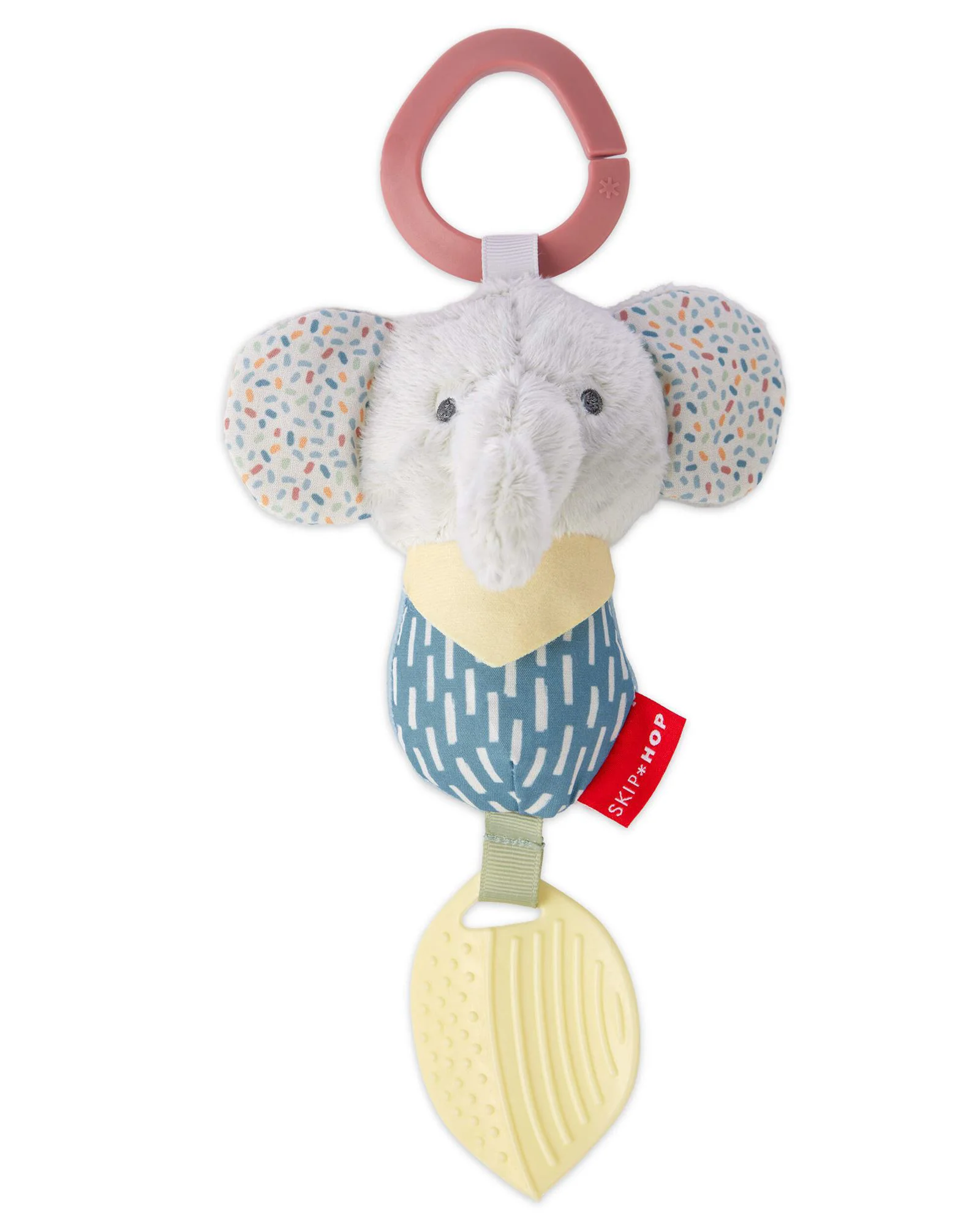 image for Jucarie zornaitoare si de dentitie Skip Hop Bandana Buddies Elephant foto