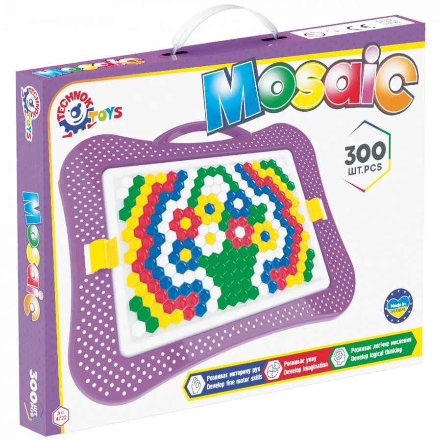 image for Мозаика TechnoK Toys, 300 деталей foto