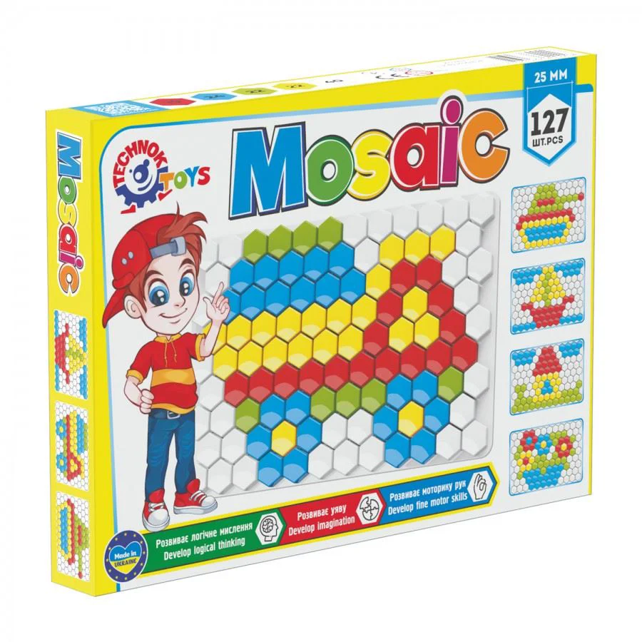 image for Мозаика TechnoK Toys, 120 деталей foto