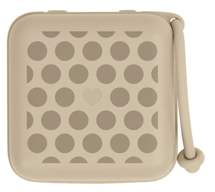 image for Многофункциональная коробка BIBS Polka dot Mega Dark Oak для хранения пустышек foto