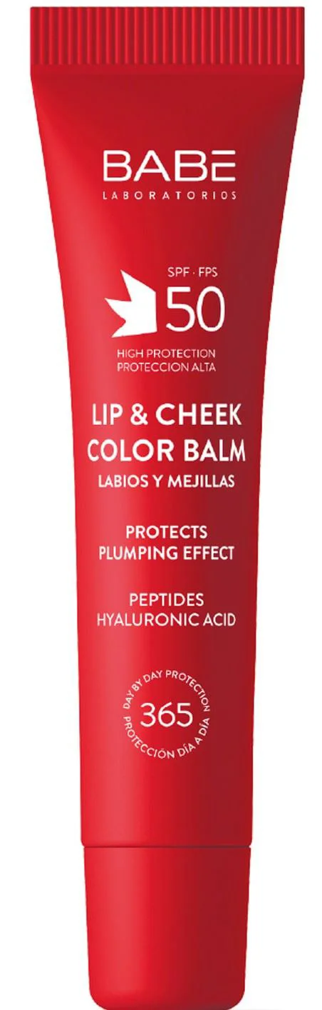 image for Бальзам для губ и скул Babe SPF 50 Red, 20 мл foto