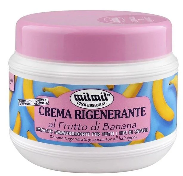 image for Masca regeneranta pentru par MilMil Banana, 500 ml foto