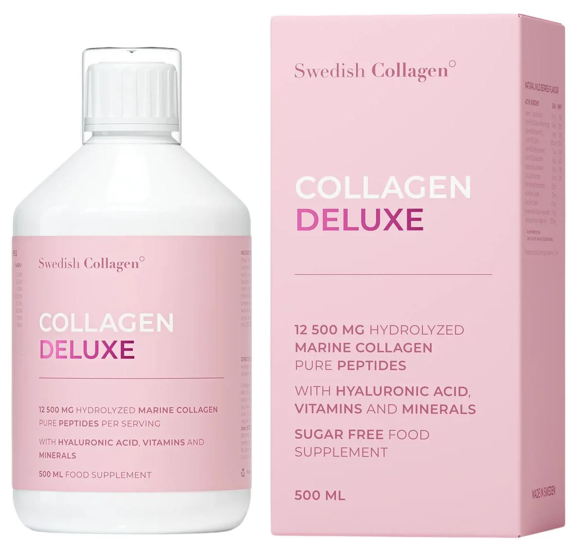 Supliment alimentar Swedish Collagen Deluxe, 500 ml foto