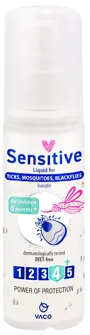 Sprey impotriva insectelor VACO Sensitive (6+ luni), 80 ml foto
