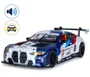 Металлическая машинка BMW M4 GT3 с инерционным механизмом, светом и звуком, масштаб 1:24 foto